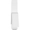 Ekena Millwork Bellingham Architectural Grade PVC Gable Bracket, 60"W x 17 1/2"H x 4"D x 6"F, 7/12 Pitch GBP060X18X0406BEL00 - alternate 4